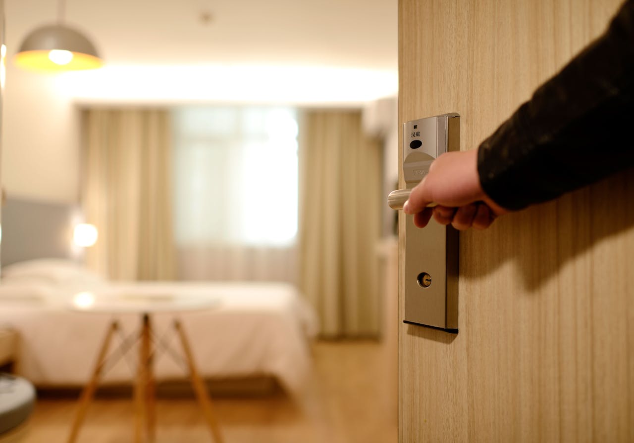 hotel bed
